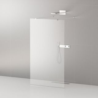 Душевая перегородка CEZARES LIBERTA-L-2-90-120-C-Cr кронштейн 120 см